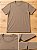 Camiseta Básica Caramelo Gola O - Bordado - Imagem 3