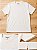 Camiseta Básica Off Gola O - Bordado - Imagem 3