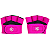 LUVA PALMAR NC EXTREME COR ROSA TAMANHO G - Imagem 1