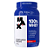 100% WHEY MAX TITANIUM POTE 900G SABOR MORANGO - Imagem 1