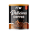 DELICIOUS COFFEE FTW 300G SABOR CAPUCCINO - Imagem 1