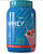 WHEY DYN 100% CONCETRATE POTE 900G SABOR MORANGO - Imagem 1