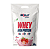 WHEY HIGH PROTEIN ABSOLUT REFIL 900G SABOR MORANGO - Imagem 1