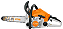 MS 172 C-BE MOTOSSERRA À GASOLINA 14" 2.0CV 31CC SABRE 35CM 25 DENTES   STIHL - Imagem 1