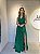 Vestido de Festa Longo Verde com Brilho - V012 - Imagem 1