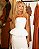 VCK 29006 Conjunto De Noiva Com Corset Tomara Que Caia E Saia Longa Com Detalhe Bufante Da Blusa Na Cintura- Off White - Imagem 2