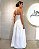 VCK 5006 Vestido Tomara Que Caia E Saia Evase - Off White - Imagem 2