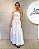 VCK 5006 Vestido Tomara Que Caia E Saia Evase - Off White - Imagem 1