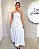 VCK 5006 Vestido Tomara Que Caia E Saia Evase - Off White - Imagem 3