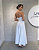 VSBW 591410 Vestido De Noiva Longuete Decote Tomara Que Caia Em V - Off White - Imagem 2
