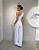 VSBW 694710 Conjunto Alfaiataria Decote Um Ombro - Off White - Imagem 2