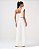 VCT 50237 Conjunto Alfaiataria Top Em Cropped Um Ombro - Off White - Imagem 2