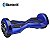 Hoverboard Skate Elétrico Smart Balance Wheel com Bluetooth 8 polegadas - Azul com Preto - Imagem 1