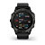 Relógio Multi Esportivo Garmin Fenix 6 PRO Solar em Carbono com Pulseira Cinza e Vidro PowerGlass + Monitor Cardíaco e Pagamentos - 010-02410-13 - Imagem 1