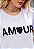 T-Shirt Bordada Pedraria Amour - Imagem 3