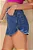 Shorts Jeans Escuro Detalhe Lateral MOM - Imagem 6