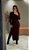 Vestido Tricot Modal Canelado Francy - Imagem 9