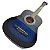 VIOLAO MYTH 30 ACUSTICO NYLON MT30N BLUE SUNBURST - Imagem 4