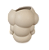 Vaso Bubble em Cerâmica Bege (Tamanho M) - Lucatti - Imagem 3