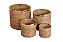 CONJUNTO CESTO DE FIBRA NATURAL - Imagem 1