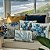 Almofada Náutica Alga Marinha em Linhão 45x45 - Imagem 2