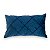 Almofada Drapeada Azul Marinho em Suede 30x50 cm - Imagem 2