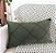 Almofada Drapeada Verde Suede 30x50 cm - Imagem 1