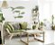 Kit 4 Peixes Verdes de Parede Decoração em Madeira - Imagem 1