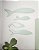 Kit 4 Peixes Verdes Pastel de Parede Decoração em Madeira - Imagem 1