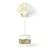 Enfeite Decorativo Pedestal Concha Branca 30 cm - Imagem 1