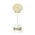 Enfeite Decorativo Pedestal Concha Bege 30 cm - Imagem 1