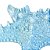 Estrela De Mesa Azul em Cerâmica 30 cm - Imagem 2