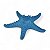 Estrela De Mesa Azul Escuro em Cerâmica 30 cm - Imagem 1