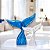 Enfeite Cauda de Baleia Azul Marinho 25 cm Decoração Náutica de Mesa - Imagem 1