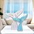 Enfeite Cauda de Baleia Azul Pastel 18 cm Decoração Náutica de Mesa - Imagem 1