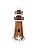Farol Decorativo Branco em Madeira Estrela Enfeite Náutico Praia - Imagem 3