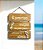 Placa Decorativa Náutica Marrom É preciso salgar os pés Decoração Náutica Praia - Imagem 1