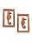 Kit 2 Quadros Cavalo Marinho Decoração Náutica de Parede - Imagem 1