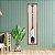 Quadro em Linho com Remo Azul Marinho e Branco em Madeira 140x35 - Imagem 5