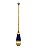 Remo Decorativo Azul Marinho com listras 130 cm Decoração Náutica Praia - Imagem 3