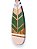 Remo Decorativo Verde e Bege 55 cm Decoração de Parede em Madeira para Casa de Praia - Imagem 4