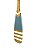 Remo Decorativo Azul Pastel com listras 100 cm Decoração de Parede em madeira para Casa de Praia e Náutica - Imagem 2