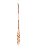 Remo Decorativo Indian Bege 100 cm Decoração de Parede Náutica - Imagem 2