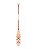 Remo Decorativo Indian Bege 100 cm Decoração de Parede Náutica - Imagem 1