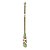 Remo Decorativo Verde com Azul e Branco 130 cm em Madeira - Imagem 4