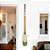 Remo Decorativo Verde com Bege e Branco 100 cm em Madeira - Imagem 1