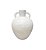 Vaso Decorativo com Alças Grande em Cerâmica Branco - Imagem 2