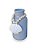Vaso Decorativo Cinza com Colar de Concha - Imagem 3