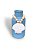 Vaso Decorativo Garrafa Azul Claro com Colar de Concha - Imagem 2