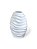 Vaso Ondas Decorativo Branco Grande em Cerâmica - Imagem 3